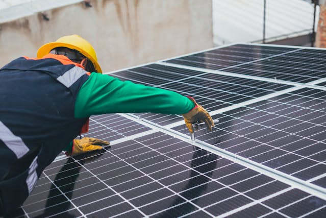 Solceller
